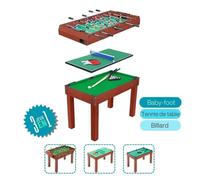 Baby foot multitable 3 en 1 Top Futbolin
