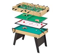 Kangui Table multi-jeux 4 en 1 – Baby-foot, Billard, Ping-pong, Hockey