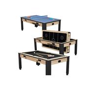 Table multi jeux 7ft industrielle conver