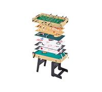 Kangui Table multi-jeux pliable 16 en 1 pour ado – baby-foot, ping-pong, billard, bowling, palets