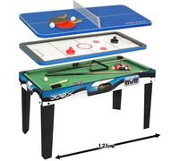 Table multi-jeux - USG - Billard américain, Air hockey, Ping-pong - Mixte - 121 x 58 cm