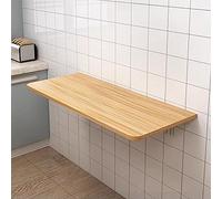Table murale à battants | Établi pliable et peu encombrant avec support en métal pour petites cuisines extérieures, jardins et terrasses - Parfait pour les espaces limités