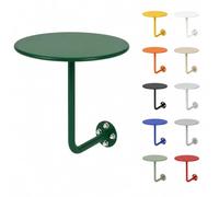 Table Murale avec Support, Petite Table Basse Ronde, Bureau Flottant Petite
