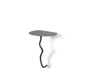 Table Murale Curvature Noir