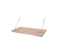 Table murale HWC-H48 pliable Bois massif 120x60cm