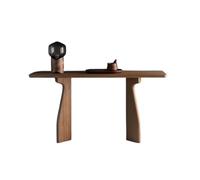 Table murale inclinée, table d'appoint étroite pour l'entrée, table de bar peu encombrante pour salon, chambre à coucher (120cm)
