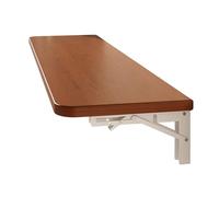 Table Murale Petite Table Pliante Bureau d'ordinateur Flottant, avec Support en Fer Bureau Pliable a Rabat for Mur de Étagère(100x30cm(39x12in))