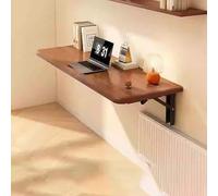 Table murale pliable - Bureau flottant peu encombrant pour cuisine, buanderie, bureau ou étude - Solution polyvalente pour salle à manger et chambre à coucher pour un salon compact