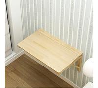 Table murale pliable multifonction pour économiser de l'espace - Table basse pour petits espaces - Support pour ordinateur portable - Pour la maison, le bureau, le balcon, le salon, le bureau.