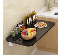 Table murale pliable - Peu encombrante - Banc de travail multifonction à suspendre pour la maison, le bureau et l'étude