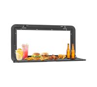 Table murale pliable pour camping-car et caravane, peu encombrante, bureau rabattable pour cuisine et salle à manger, table pliante portable pour l'extérieur
