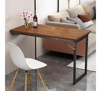 Table murale pliable pour cuisine - Économie d'espace - Bureau mural flottant avec pieds rétractables - Cloison convertible - Parfait pour le salon et la salle à manger