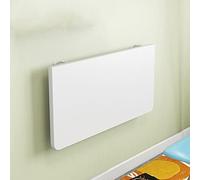 Table murale pliable pour économiser de l'espace - Bureau compact pour cuisine, salle à manger, buanderie et bureau à domicile - Étagère pliable polyvalente pour espace de travail informatique
