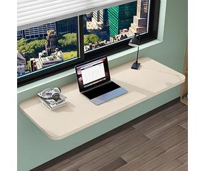 Table murale pliable pour économiser de l'espace - Bureau de cuisine - Table d'écriture et de salle à manger pour bureau à domicile - En bois - 120 x 30 cm - Polyvalente