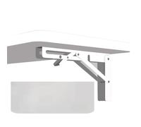 Table murale pliable pour petits espaces, table à manger pliante en bois, table à abattants pour cuisine, buanderie, bureau, finition noyer