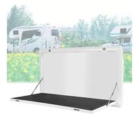 Table murale pliante à LED pour camping-cars et camping-cars - Solution de salle à manger suspendue en plein air - Design peu encombrant - Parfait pour le camping et le hayon
