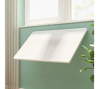 Table murale pliante compacte en bois pour salle à manger/travail, 60 x 30 cm, parfaite pour la maison, le bureau et les petits espaces