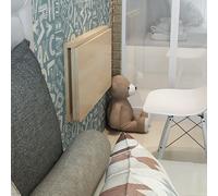 Table murale pliante en bois pour salle à manger et petit déjeuner - Bureau d'ordinateur pliable polyvalent pour la maison, le bureau et l'étude - 120 x 40 cm (L x l x l)