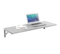 Table Murale Pliante, Établi, Acier Inoxydable, Bureau Mural pour Petits Espaces, Table Pliante pour Blanchisserie, Table Murale Rabattable,50 * 35cm
