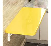 Table murale pliante peu encombrante pour salle à manger, table flottante compacte pour buanderie, petite cuisine et bureau à domicile.