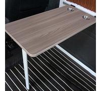 Table Murale Pliante Pour Camping-Car, Tables De Pique-Nique Pliables En Aluminium Amovibles Avec Support En Tube D'Acier Et Plateau De Bureau Respectueux De L'Environnement, éVier De RéServe De Tabl