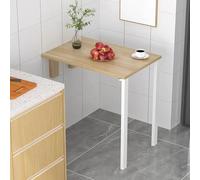 Table Murale Pliante Salvas-Place, Établi et Étagères Abattables pour Maison ou Cuisine, Solution Pliable Murale Multifonction(Gray,31.4x19.6in/80x50cm)