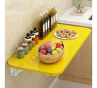 Table Murale Rabattable Table Pliante Murale, Table Pliante Murale Table Abattante Bureau Flottant, Table Pliante à Blanchisserie Table à Manger Pliante Bureau à Montage Mural Établi Pliant