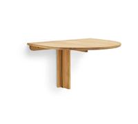 Table murale rabattable Trefoil Form and Refine, Designer Herman Studio, 49x75x68 cm