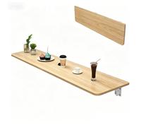 Table Murale Rabattables De Cuisine Table Pliante Etagere Flottante en Bois