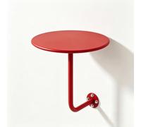 Table Murale Ronde, Bureau Flottant 30-50cm, Table de Bar Fixation Murale