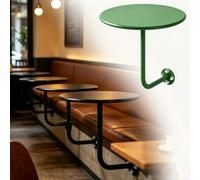 Table Murale, Table de Bar Ronde, Bureau Flottant Petite Table D'appoint