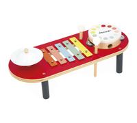 Janod Table musicale en bois – Jouet d'imitation et d'éveil musical – Dès 18 mois