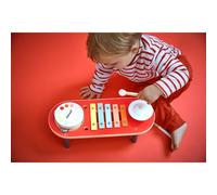 Table musicale en bois multicolore TU