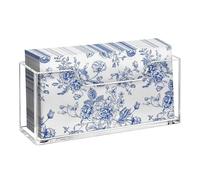 Table Napkin Holder, Acrylic Tissue Organizer, Napkin Holder with Easy Access, Heavy Duty Dispenser, Tissue Storage with Sleek Design, Dining Accessories for Hand Towel Guest Towel Home Apartment
