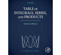 Table of Integrals, Series, and Products