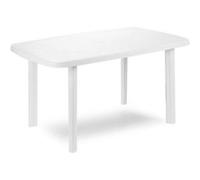 Table Ovale en résine blanche FAR036BI Blanc G