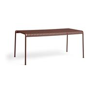 Table Palisade L170 Rouge Fer