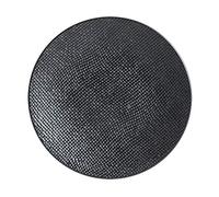TABLE PASSION - Assiette à pain Vésuvio noir 16 cm (lot de 6)