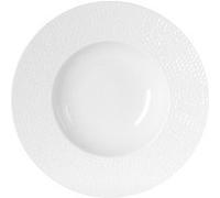 Table Passion - Assiette Creuse 23 Cm Louna Relief Blanc (Lot De 6) Blanc G