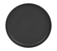 Table Passion - Assiette plate Uno noir 28 cm (lot de 6)