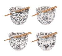 Table Passion - bol 13cm+baguettes nelson ass 4 (lot de 4)