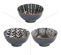 Table Passion - Bol penjab brun 15 cm (lot de 3)