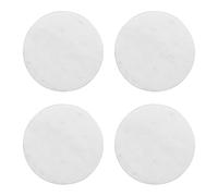 Table Passion - Coffret de 4 dessous de verre Marbre blanc 10 cm