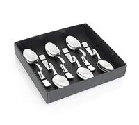 Coffret de 6 cuillères coudées carmil pour café ou cocktail - Table Passion - Argent - Inox G