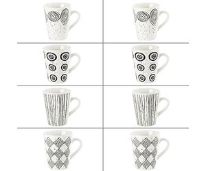 TABLE PASSION - COFFRET DE 8 TASSES 10 CL PALAWAN
