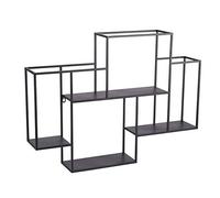 TABLE PASSION - Étagère Murale métal Rectangle 75x55 cm