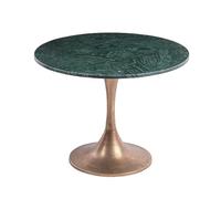 TABLE PASSION - Table en marbre Vert Paros 59 cm