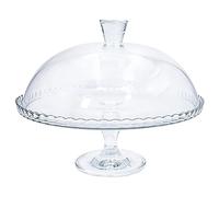 TABLE PASSION Table Et Passion - Présentoir à gâteau sur Pied 32 cm et sa Cloche en Verre - Table ET Passion