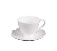 Table Passion - Tasse à café avec sous tasse Ginkgo 10 cl (lot de 6)