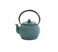 Théière en fonte Shihiro 1,2 L vert15 cm table passion